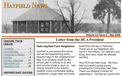 May Newsletter 2026